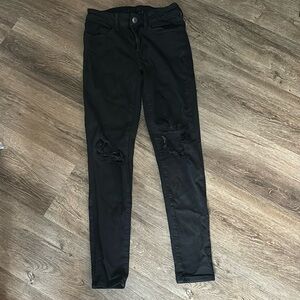 Black American eagle jeans size US 6